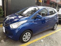 Hyundai Eon Glx 2017 MT Blue Hb For Sale 