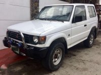 Mitsubishi Pajero 3dr 4x4 Diesel White For Sale 