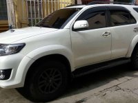 Toyota Fortuner 2016 Diesel White For Sale 