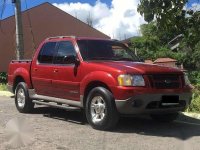 Ford Explorer Sport Trac 4x4 Red Pickup For Sale 