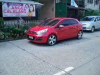 Kia Rio Hatchback 2012 1.4 AT Red For Sale 