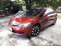 2009 Honda Civic FD 1.8V AT Red Sedan For Sale 