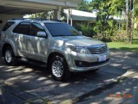 Toyota Fortuner 2012 4x2 AT Silver SUV For Sale 