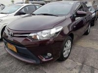  Toyota Vios 1.3E 2017 Dual VVTi Red For Sale 