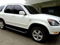 2004 Honda CRV VTEC K20 MT White For Sale 