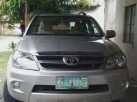 Toyota Fortuner Diesel AT 2005 Silver For Sale 