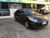 2016 Hyundai Accent 1.4 MT Black Sedan For Sale 