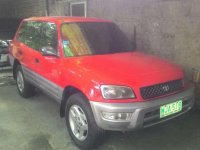 1999 Toyota Rav4 Automatic Red SUV For Sale 