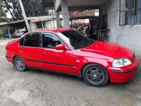 Fresh Honda Civic 1996 MT Red Sedan For Sale 