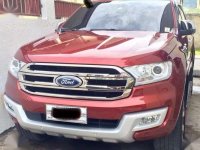 2016 Ford Everest Titanium 2.2L AT Red For Sale 