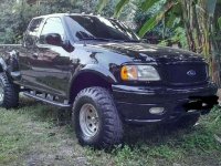 1999 FORD F150 4X4 LARIAT 4.6 AT Black For Sale 