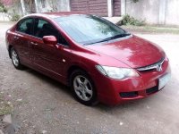 Honda CIVIC 1.8FD 2007 MT Red For Sale 