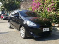 2015 Mitsubishi Mirage GLS AT Black Hb For Sale 