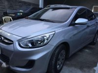 2017 Hyundai Accent Manual Silver For Sale 