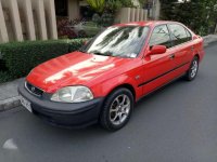 Honda Civic 1998 Matic 1.5 Red Sedan For Sale 