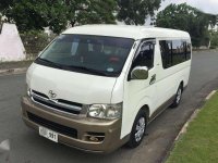 2008 Toyota Hiace GL Grandia Manual Diesel For Sale 