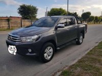 Toyota Hilux 2016 G 4x4 Automatic Gray For Sale 
