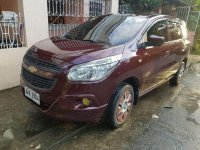 Chevrolet Spin 2014 Diesel Red SUV For Sale 