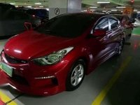 2012 Hyundai Elantra AT Red Sedan For Sale 