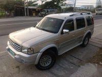 Ford Everest 4x4 automatic 2005 for sale 