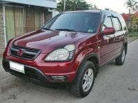 Honda CR-V 2002 Maroon Very Fresh for sale