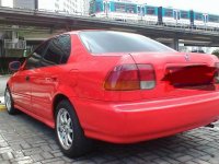 Honda Civic 1996 Gasoline Manual Red for sale