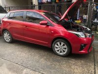 2016 Toyota Yaris 1.3 E Automatic Red for sale