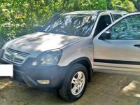 Honda Cr-V 2002 Gasoline Automatic Silver for sale