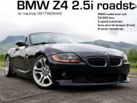 BMW Z4 2.5i roadster 2 door convertible for sale