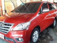 2014 Toyota Innova 2.5E Manual Diesel for sale