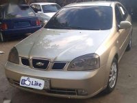 For sale Chevrolet Optra 1.6 2004 gold