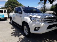 2017 Toyota Hilux G 4x2 White for sale