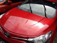 2017 Toyota Vios 1.3E manual red for sale