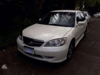 2004 Honda Civic white for sale