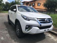 2017 Toyota Fortuner 2.4V 4x2 Automatic White Diesel for sale