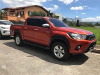 2017 Toyota Hilux 2.8G 4x4 Automatic Orange Diesel for sale