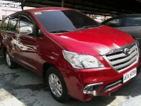 Well-kept Toyota Innova E 2014 for sale