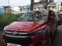Toyota Innova J 2017 Grab registered for sale