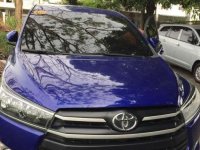 2016 Toyota Innova E matic blue for sale