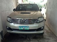 Toyota Fortuner manual 2013 for sale