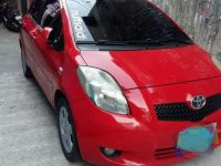 Fresh Toyota Yaris Hatchback 2008 Red For Sale 