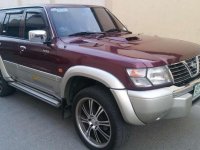 2002 Nissan Patrol AT DIESEL Red Fresh For Sale 