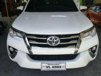 Toyota Fortuner 2017 Manual White For Sale 