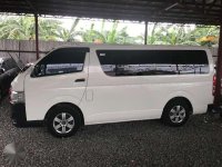 2017 Toyota Hiace Commuter Manual White NCR Registration for sale
