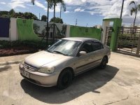 Honda Civic 2001 VTi AT Beige Sedan For Sale 