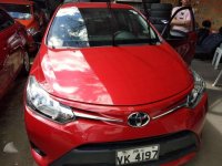 2017 Toyota Vios 1.3J manual red for sale