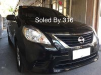 2015 Nissan Almera 1.5 MT Black Sedan For Sale 