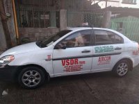 Taxi with franchise 2009 Hyundai Accent diesel
