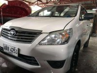 2014 Toyota Innova 2.5 J Manual Trans White for sale
