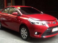 Toyota Vios 1.3 2017 Dual VVTi AT Red For Sale 